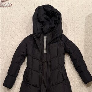 Add Down Women's Midnight Black Puffer Coat